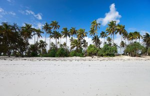 Dig your feet into the white sand ad allow the sun to kiss your skin