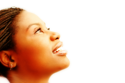 african_american_woman_looking_up