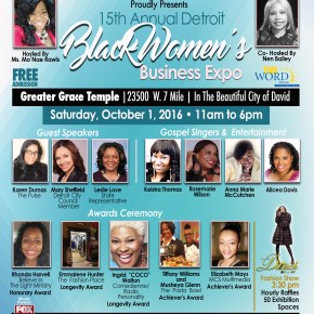 Detroit ‘N Hollywood Proudly Presents The 15th Annual Black Women’s Business&nbsp;Expo