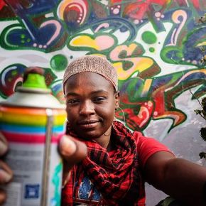 Senegal’s First Female Graffitti Artist Is Taking No&nbsp;Prisoners!